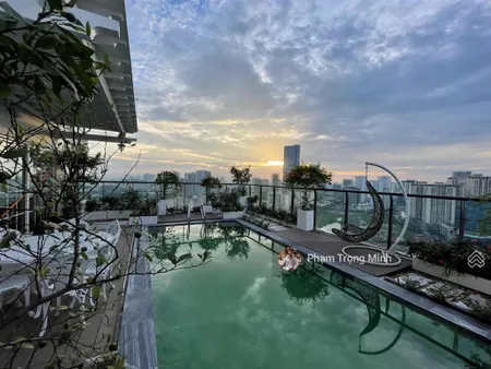 Hiếm! penthouse duplex đặc biệt, có bể bơi riêng biệt 415m2, số 5 tú mỡ, trung hòa, cầu giấy