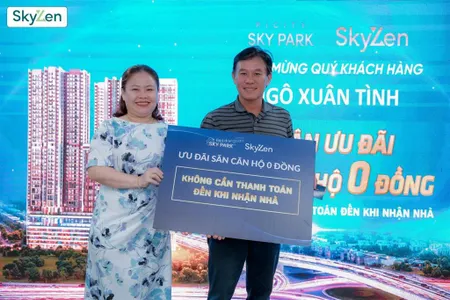 Picity sky park skyzen. giá thật! 1pn 1.7 tỷ 2pn 2.7 tỷ 3pn 3.6 tỷ! tặng cặp vé singapore 4n3đ