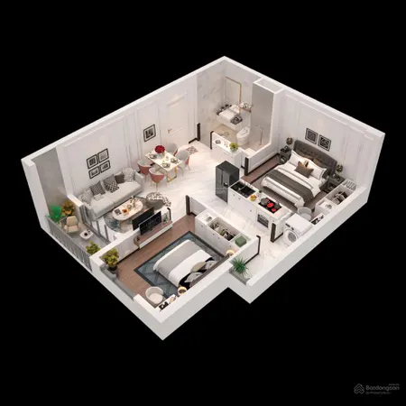 Bán căn hộ 2pn maison grand giá tốt chỉ 2 tỷ 050 triêu. thành dic 0777 066 ***