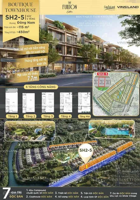 Rẻ nhất dự án the fullton căn liền kề shop vừa kinh doanh vừa ở giá rẻ nhất thị trường không chênh