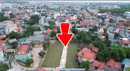 Lô đất 50m2 trung tâm sơn tây, hà nội, 2,5 tỷ, mặt tiền 4,5m, cách viện 105 chỉ 3p