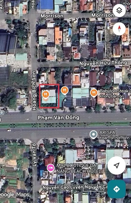 Siêu vip! lô góc biển đường phạm văn đồng giao với hoàng bích sơn. 682m2 ngang 23m. xây cao tầng