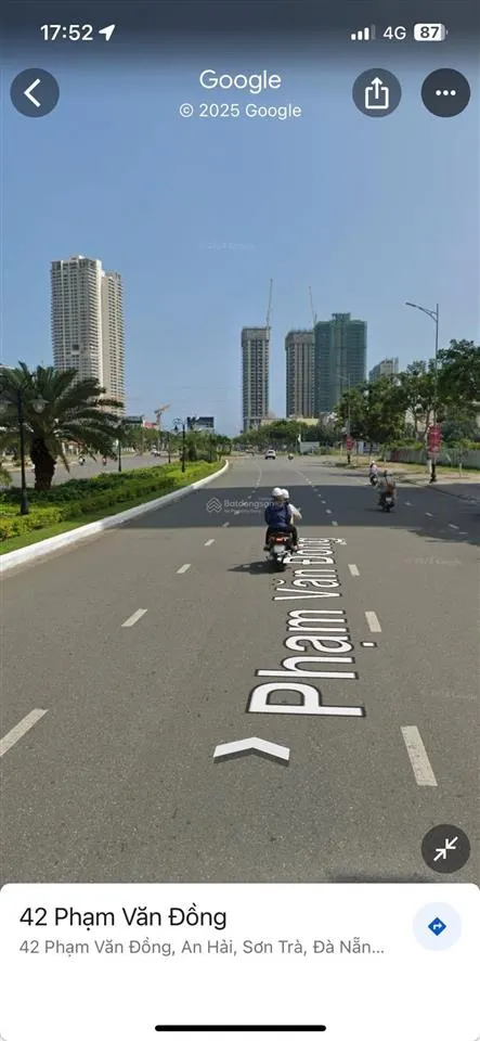 Siêu phẩm cặp đất mặt tiền phạm văn đồng sát biển sát góc