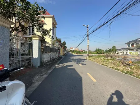Mặt đường trục chính suối rồng thuộc khu đất đấu giá tại ngọc xuyên, đồ sơn