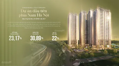 Căn hộ 3pn sân vườn biệt thự trên không độc bản duy nhất tại greenera southmark