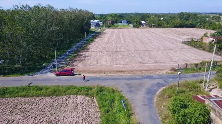 Bán lô góc 2 mặt tiền gần kcn phước đông gò dầu tây ninh diện tích 157m2 full thổ cư giá 935tr