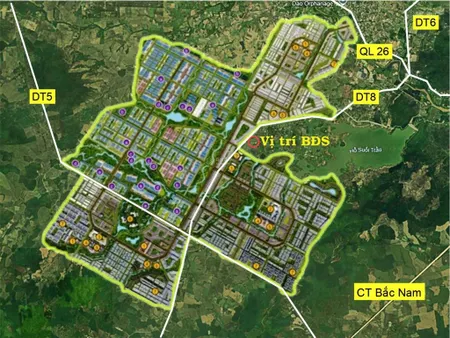 Bán đất mặt tiền tl 8, ninh xuân, ninh hoà, full thổ cư đối diện kcn becamex vsip, giá nhỉnh 1tỷ