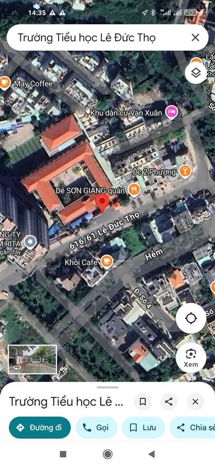 Chính chủ bán lô góc đối diện trường tiểu học lê đức thọ, gần chung cư osimi tower, để ở và kd đỉnh