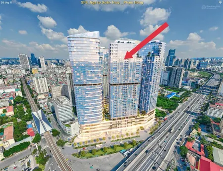 Căn 2pn+ view nội khu, diện tích 81m2, tổng giá 11,5 tỷ, toà f5, sun feliza cầu giấy