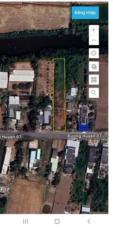 Bán đất mặt tiền đường huyện 07, xã tân thành, gò công đông, tiền giang. 898m2, gần biển, sổ hồng