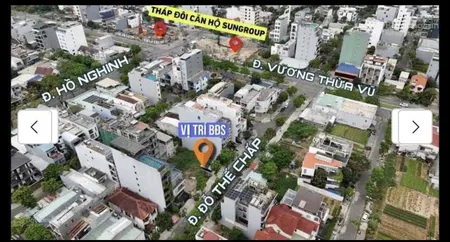 Bán đất mặt tiền 7.5m đỗ thế chấp trục sát biển võ nguyên giáp , sơn trà , dt 124m2 giá 20.5 tỷ