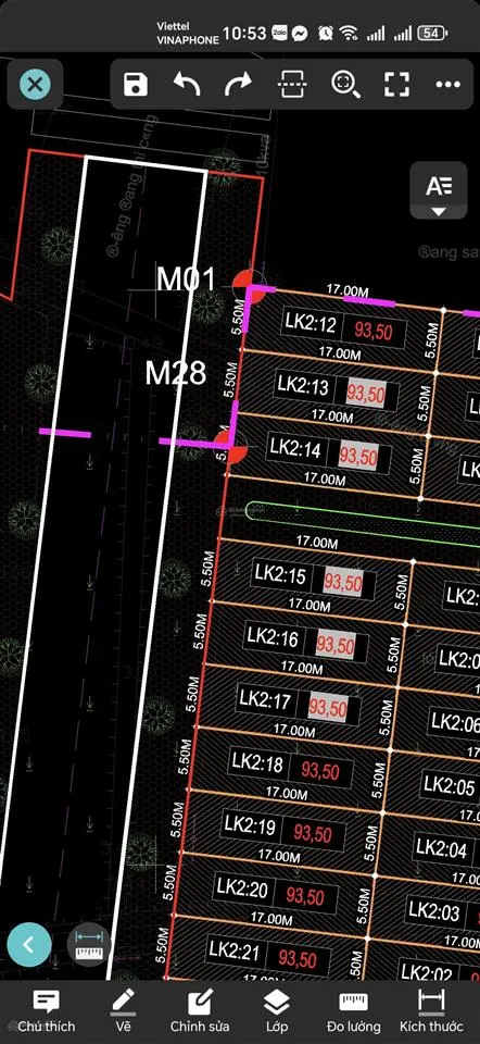 Siêu rẻ! mb1879 đại đô thị tp thanh hóa lô 100m2 giá chỉ 1,7 tỷ đường liên xã rộng 20,5m
