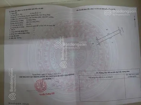 Bán nền mặt tiền quốc lộ 30, xã an phong, đồng tháp