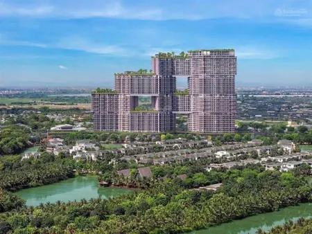 Bán căn 2 phòng ngủ 74m2 toà sf2 view biệt thự đảo giá 5.9 tỷ bao phí, 0961 694 ***