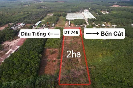 Cần bán 2 ha đất tại an lập dầu tiếng bình dương