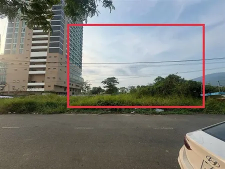 Bán đất biệt thự đường trần sâm dt 300m2 vị trí đẹp + góc 2mt dt 268m vị trí đẹp !