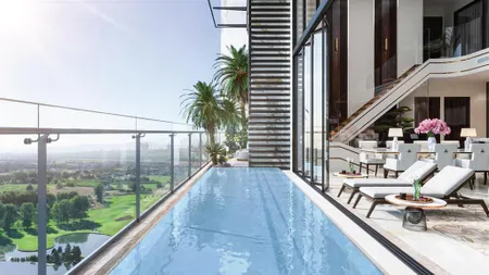 Bán căn 3 ngủ sky villas thông tầng có bể bơi giá 145tr/m2, full nội thất cao cấp. tư vấn