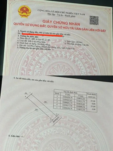 Bán đất 100m² ngang 4m giá 2.7 tỷ Phường Sơn Nam