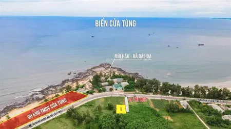 Lô đất biển bãi tắm cửa tùng quảng trị full thổ cư