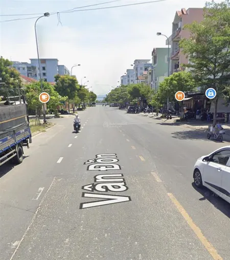 Lô góc 2 mặt tiền đường vân đồn, sơn trà diện tích 154m2 ngang hơn 8m đường 15m lề 6m