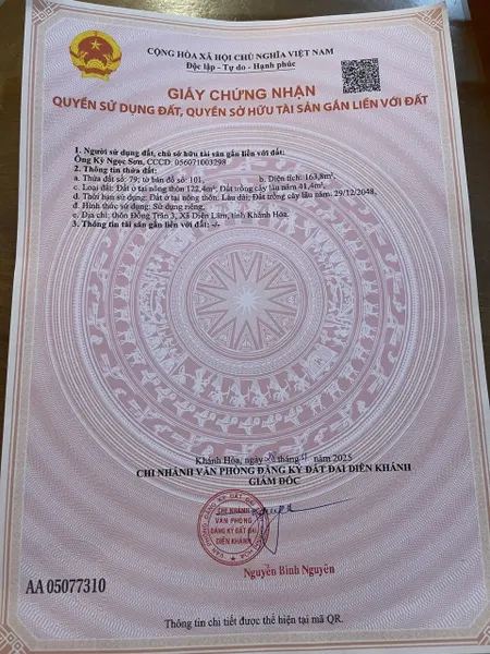 Bán đất huyện Diên Khánh cần gặp ai? - Hướng dẫn chi tiết từ A đến Z để giao dịch thành công