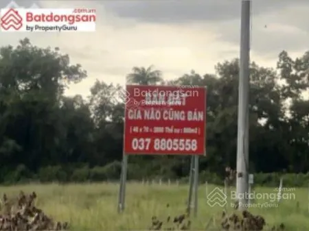 Bán đất mặt tiền kinh doanh thành phố tây ninh dt 2840m, 40x70 thổ cư 800m giá 36 tỷ giảm còn 19tỷ6