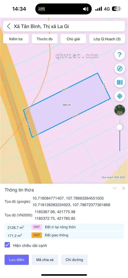 28x81m (2301m2) lê đức thọ, tân bình, lagi quy hoạch đất ở, mặt tiền đường nhựa