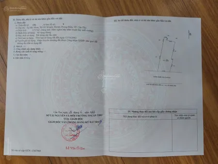 Bán hơn 5 công đất mặt tiền nguyễn văn cừ nối dài gần thiền viện trúc lâm giá chỉ 4tr3/1m2