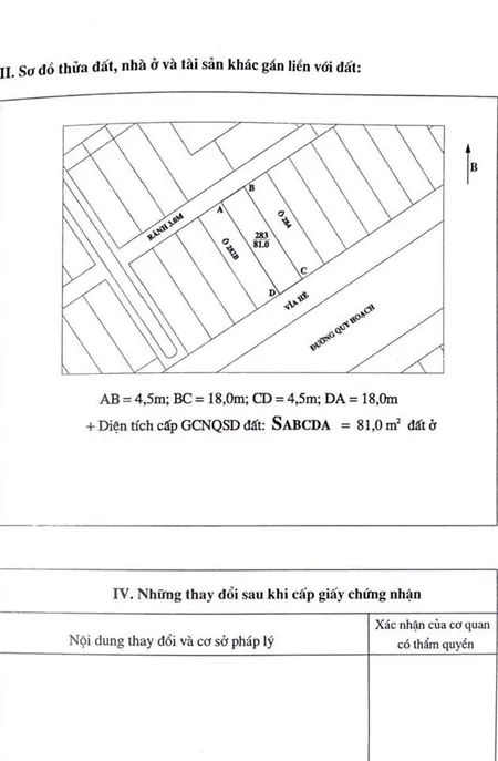 Chính chủ bán đất dự án cảng 10/10 phường cẩm phú, sau sáp nhập p.cửa ông, tỉnh quảng ninh