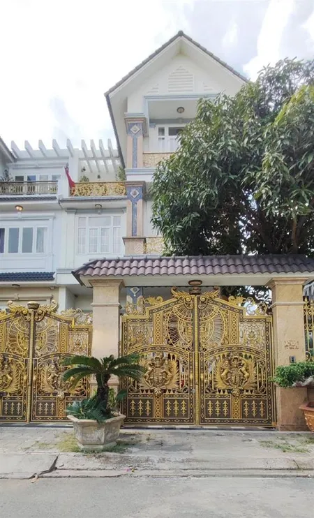 Biệt thự kdc đại phúc phạm hùng 240m2( 10x24 ) chỉ 24 tỷ 4 tầng có hầm xe gần công viên