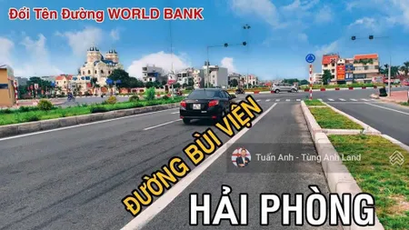 Bán lô đất 81m² mặt bùi viện, tđc thiên đường, hải an