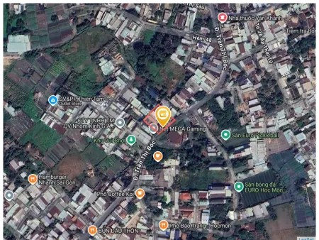 NHÀ MẶT TIỀN ĐƯỜNG 8M TRẦN THỊ BỐC GẦN CHỢ HÓC MÔN- KINH DOANH ĐA NGÀNH NGHỀ - NGANG LỚN 5.1MX28M -DTCN 140M2- GIÁ 7 TỶ NHỈNH
