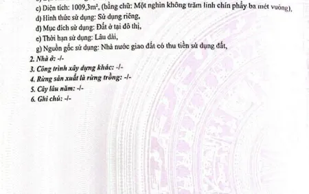 Bán gấp đất tại đt 831, tuyên bình, vĩnh hưng, long an, 6 tỷ, 1009.3 m2