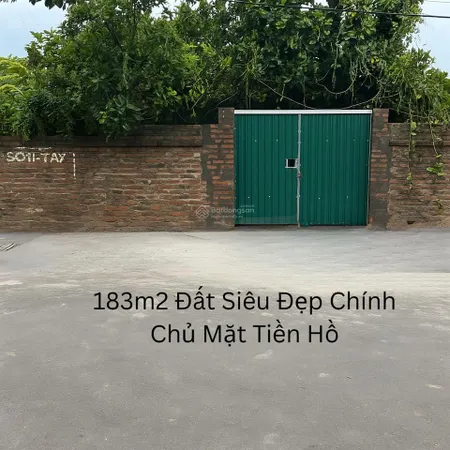 [hot] 183m2 view hồ full thổ cư cơ hội vàng đón đầu siêu dự án metro số 5