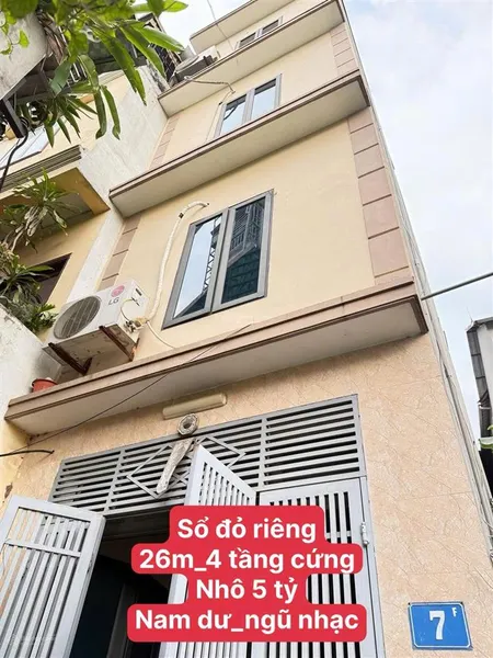 Chị gái bán/nhà ít tiền nhất\ sổ đỏ riêng/nam dư/thanh lân/3 ngủ/ già 5 tỷ