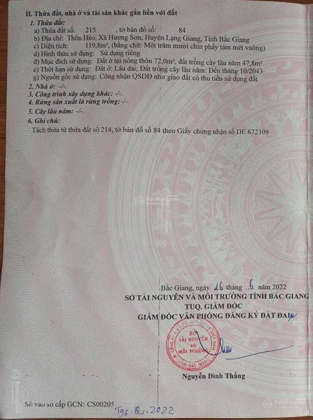 Chính chủ, cần bán lô đất tiềm năng!