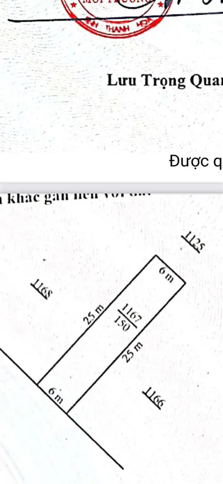 Siêu hiếm! bán đất tại xã quảng bình, quảng xương, thanh hóa mặt ql1a. 150m2, 1.65 tỷ