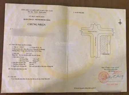 Chính chủ gửi bán góc 2mt đường 7m5 lương nhữ hộc gần đh ngoại ngữ