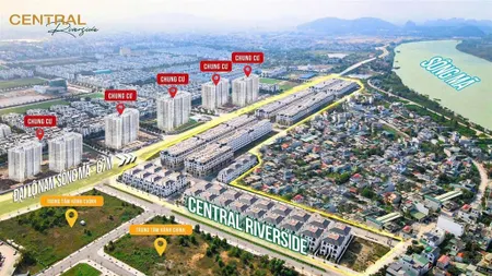 5 suất ngoại giao ưu đãi đặc biệt mua liền kề dự án central riverside thanh hóa đối diện vinhomes