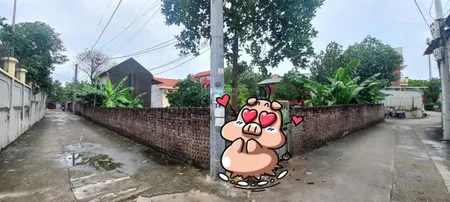 Bán đất tại xã thạch đà, mê linh, hà nội lô góc mặt tiền 8mdiện tích 100m2 full thổ cư ,giá 3ti5