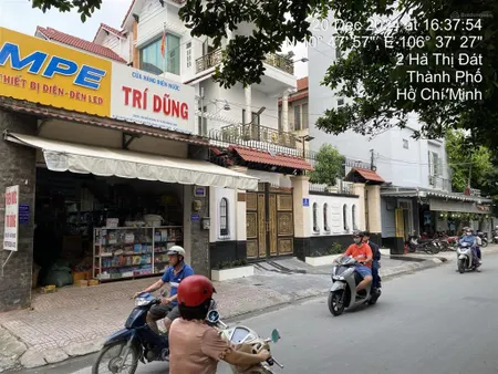 Bán nhà + đất đường hà thị đát, tân sơn nhì, tân phú, hcm. dt 10x40m, nở hậu 20m. giá 51 tỷ tl