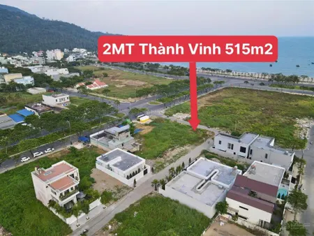Bán lô góc 2 mặt tiền đường thành vinh 4 sát lê đức thọ 515m2, siêu vip ra biển 100m giá đầu tư