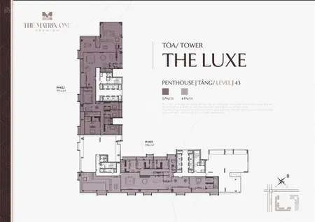 Bán 2 căn penthouse 771m2 và 776m2 toà m1 có 4 mặt thoáng trần cao 6m view công viên hồ