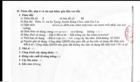 Bán đất mặt tiền đường trường sơn đông, thôn 13, xã an trung, huyện kông chro, gia lai