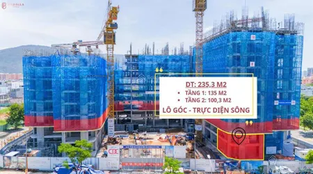 12 căn shophouse khối đế peninsula da nang mở bán gđ1, khai thác dòng tiền ổn định, ck 19%, vay 70%