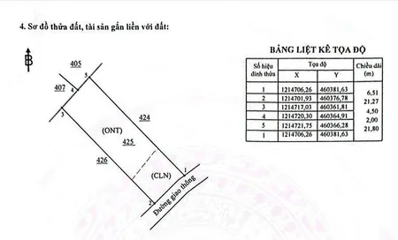 Bán đất thổ cư mặt tiền ngang 6.5m, vuông vức, trung tâm xã suối cao, nhiều tiện ích, hơn 400tr