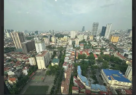 Bán ch 2pn2wc 78m2 mipec rubik360, xuân thủy, tầng trung, ban công đông, view thoáng, full nội thất