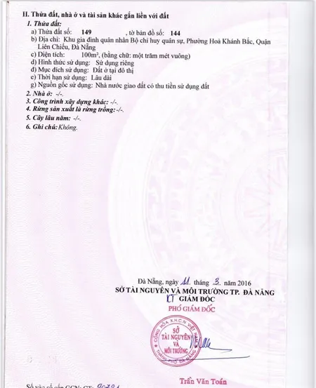 Bán lô đất mt 5m5 khu bộ đội trinh sát