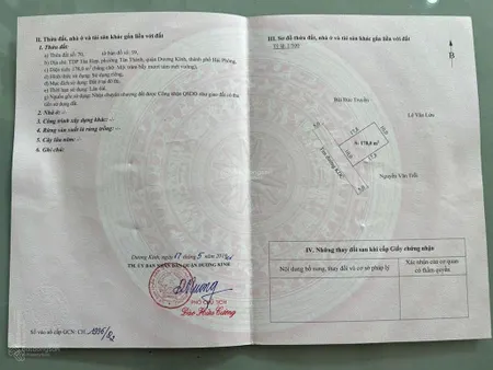 Siêu phẩm đường 10m tân thành, dương kinh, hải phòng. dt 178m2, mặt tiền 10m, sổ đỏ vuông vắn
