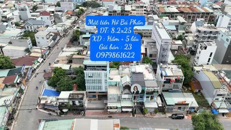 Hàng ngon ! đất 2 mặt tiền hồ bá phấn sát ga metro 211m2 (8,2*25m) sát tây hòa xây hầm + 6 tầng